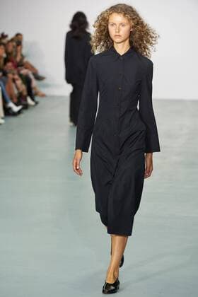 September 17, 2016 - London, England, United Kingdom - A Model presents creations by designer Barbara Casasola during the 2017 Spring Summer catwalk show at London Fashion Week in London on September 17, 2016. London United Kingdom  - ZUMAn230