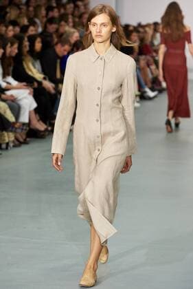 September 17, 2016 - London, England, United Kingdom - A Model presents creations by designer Barbara Casasola during the 2017 Spring Summer catwalk show at London Fashion Week in London on September 17, 2016. London United Kingdom  - ZUMAn230