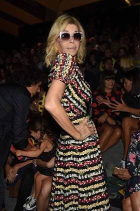 Bibiana Fernandez desfile de Maya Hansen Maria Escote en Mercedes Benz Fashion Week Madrid. 588 DiegoxPuerta Cordon Press Bibiana Fernandez at the front row of Maya Hansen Maria Escote s fashion show at Mercedes Benz Fashion Week Madrid. Cordon Press  DiegoxPuerta