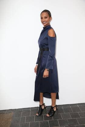 . 18 09 2016. London, United Kingdom. Alesha Dixon at the Topshop Unique show at London Fashion Week Spring Summer 2017.  xStephenxLockx xi-Imagesx IIM-13467-0026