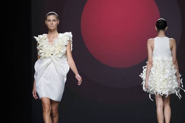 September 18, 2016 - Madrid, Madrid, Spain - Models walk on the runway at the Amaya Arzuaga Fashion Show at Madrid Fashion Week Spring Summer 2017 18 at Ifema, on September 18, 2016, in Madrid, Spain Madrid Spain  - ZUMAn230
