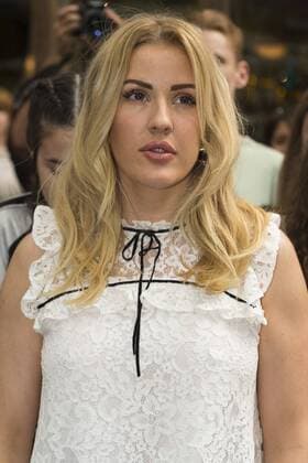 September 18, 2016 - London, London, UK - ELLIE GOULDING attends the TOP SHOP UNIQUE Spring Summer 2017 show. Models, buyers, celebrities and the stylish descend upon London Fashion Week for the Spring Summer 2017 clothes collection shows. London, UK. London UK  - ZUMAl94_