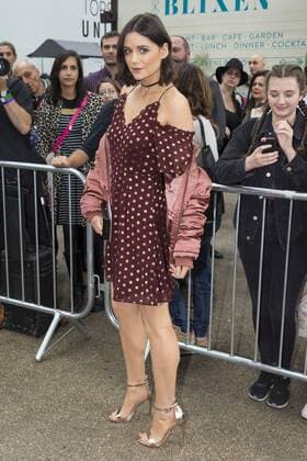 September 18, 2016 - London, London, UK - LILAH PARSONS attends the TOP SHOP UNIQUE Spring Summer 2017 show. Models, buyers, celebrities and the stylish descend upon London Fashion Week for the Spring Summer 2017 clothes collection shows. London, UK. London UK  - ZUMAl94_