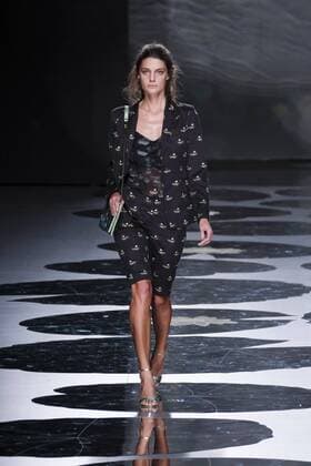 September 18, 2016 - Madrid, Madrid, Spain - A model walks on the runway at the Ailanto Fashion Show at Madrid Fashion Week Spring Summer 2017 18 at Ifema, on September 18, 2016, in Madrid, Spain Madrid Spain  - ZUMAn230