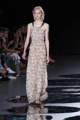 September 18, 2016 - Madrid, Madrid, Spain - A model walks on the runway at the Ailanto Fashion Show at Madrid Fashion Week Spring Summer 2017 18 at Ifema, on September 18, 2016, in Madrid, Spain Madrid Spain  - ZUMAn230