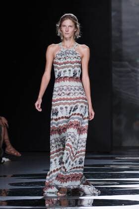 September 18, 2016 - Madrid, Madrid, Spain - A model walks on the runway at the Ailanto Fashion Show at Madrid Fashion Week Spring Summer 2017 18 at Ifema, on September 18, 2016, in Madrid, Spain Madrid Spain  - ZUMAn230