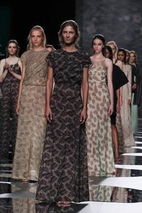 September 18, 2016 - Madrid, Madrid, Spain - Models walk on the runway at the Ailanto Fashion Show at Madrid Fashion Week Spring Summer 2017 18 at Ifema, on September 18, 2016, in Madrid, Spain Madrid Spain  - ZUMAn230