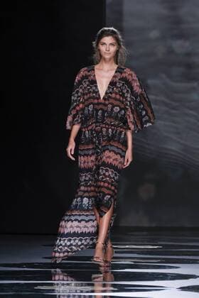 September 18, 2016 - Madrid, Madrid, Spain - A model walks on the runway at the Ailanto Fashion Show at Madrid Fashion Week Spring Summer 2017 18 at Ifema, on September 18, 2016, in Madrid, Spain Madrid Spain  - ZUMAn230