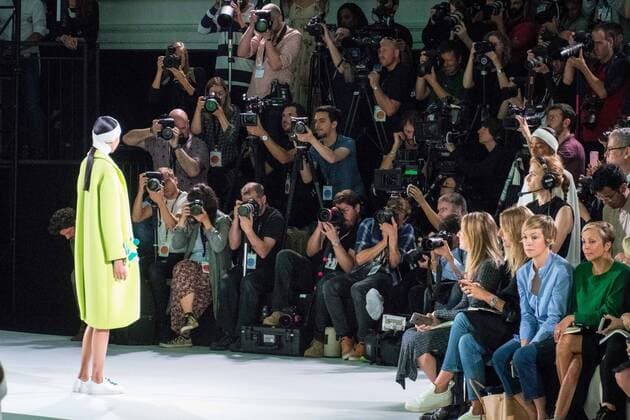 UK: Anya Hindmarsh The Anya Hindmarsh Spring Summer 2017 collection runway show during London Fashion Week in United Kingdom.  HughxPeterswald