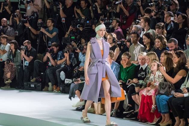 UK: Anya Hindmarsh The Anya Hindmarsh Spring Summer 2017 collection runway show during London Fashion Week in United Kingdom.  HughxPeterswald