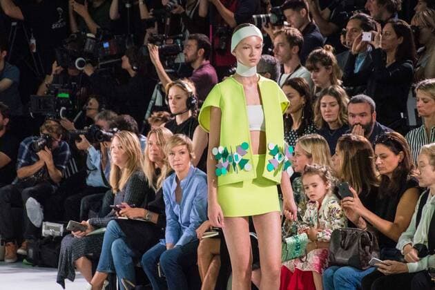 UK: Anya Hindmarsh The Anya Hindmarsh Spring Summer 2017 collection runway show during London Fashion Week in United Kingdom.  HughxPeterswald