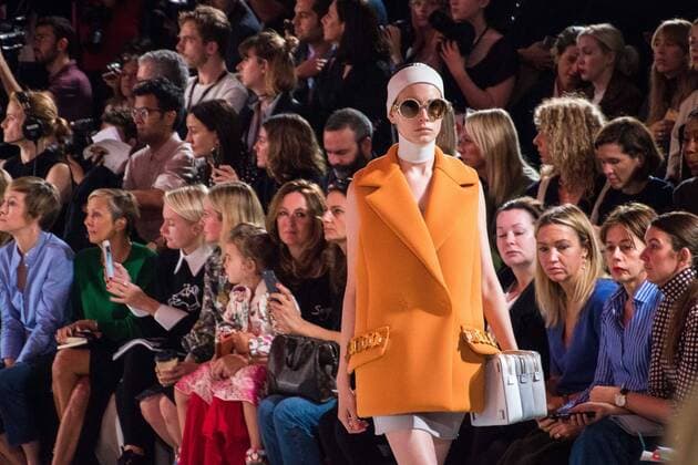 UK: Anya Hindmarsh The Anya Hindmarsh Spring Summer 2017 collection runway show during London Fashion Week in United Kingdom.  HughxPeterswald