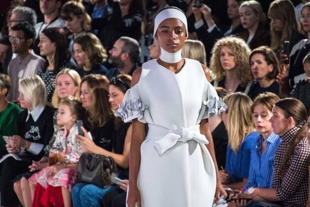 UK: Anya Hindmarsh The Anya Hindmarsh Spring Summer 2017 collection runway show during London Fashion Week in United Kingdom.  HughxPeterswald