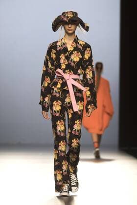 Model bei der Maria Escote Fashion Show auf der Mercedes-Benz Fashion Week Madrid Spring Summer 2017. Madrid, 18.09.2016 Maria Escote Model  Foto:xDyDxFotografosx xFuturexImage