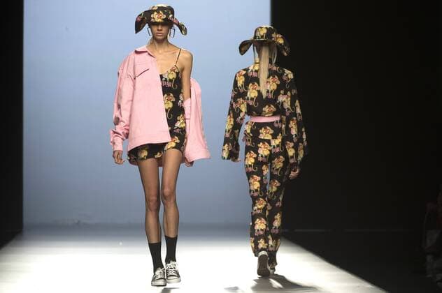Model bei der Maria Escote Fashion Show auf der Mercedes-Benz Fashion Week Madrid Spring Summer 2017. Madrid, 18.09.2016 Maria Escote Model  Foto:xDyDxFotografosx xFuturexImage