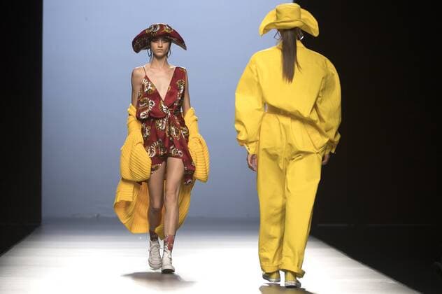 Models bei der Maria Escote Fashion Show auf der Mercedes-Benz Fashion Week Madrid Spring Summer 2017. Madrid, 18.09.2016 Maria Escote Models  Foto:xDyDxFotografosx xFuturexImage