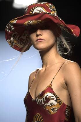 Model bei der Maria Escote Fashion Show auf der Mercedes-Benz Fashion Week Madrid Spring Summer 2017. Madrid, 18.09.2016 Maria Escote Model  Foto:xDyDxFotografosx xFuturexImage
