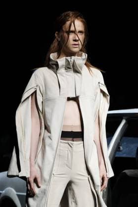 September 18, 2016 - Madrid, Madrid, Spain - A model walks on the runway at the MaroÂ­a Ke Fisherman Fashion Show at Madrid Fashion Week Spring Summer 2017 18 at Ifema, on September 18, 2016, in Madrid, Spain Madrid Spain  - ZUMAn230
