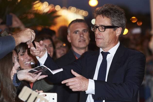 September 18, 2016 - San Sebastian, Euskadi, Spain - Hugh Grant attend Florence Foster Jenkins premiere at Victoria Eugenia Theater during 64th San Sebastian International Film Festival on September 18, 2016 in San Sebastian, Spain. San Sebastian Spain  - ZUMAg15_
