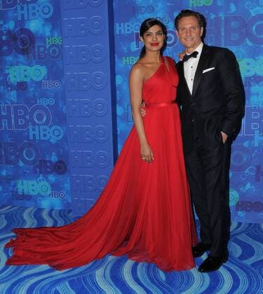 September 18, 2016 - Los Angeles, CA, United States - 18 September 2016 - Los Angeles, California - Priyanka Chopra, Tony Goldwyn. HBO Post Award Reception following the 68th Primetime Emmy Awards held at the Pacific Design Center. Photo Credit: Byron Purvis AdMedia Los Angeles United States - ZUMAa123