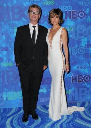 September 18, 2016 - Los Angeles, CA, United States - 18 September 2016 - Los Angeles, California - Harry Hamlin, Lisa Rinna. HBO Post Award Reception following the 68th Primetime Emmy Awards held at the Pacific Design Center. Photo Credit: Byron Purvis AdMedia Los Angeles United States - ZUMAa123