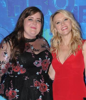 September 18, 2016 - Los Angeles, CA, United States - 18 September 2016 - Los Angeles, California - Abby Abbot, Kate McKinnon. HBO Post Award Reception following the 68th Primetime Emmy Awards held at the Pacific Design Center. Photo Credit: Byron Purvis AdMedia Los Angeles United States - ZUMAa123