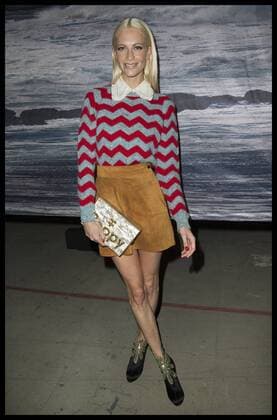 . 19 09 2016. London, United Kingdom. Poppy Delevingne at the Erdem show at London Fashion Week for Spring Summer 2017.  xStephenxLockx xi-Imagesx IIM-13469-0010