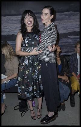 . 19 09 2016. London, United Kingdom. Daisy Lowe and Erin O Connor at the Erdem show at London Fashion Week for Spring Summer 2017.  xStephenxLockx xi-Imagesx IIM-13469-0013