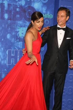 Priyanka Chopra and Tony Goldwyn 68TH EMMY HBO AFTER PARTY West Hollywood Chris Hatcher PicturePerfect