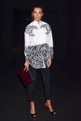 Madrid Fashion Week - Alvarno Mar Flores en el front row del desfile de Alvarno en Mercedes Benz Fashion Week Madrid. 588 Diego Puerta Cordon Press Mar Flores at the front row of Alvarno s fashion show at Mercedes Benz Fashion Week Madrid. Cordon Press  DiegoxPuerta