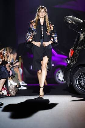 Model bei der Alvarno Fashion Show auf der Mercedes-Benz Fashion Week Madrid Spring Summer 2017. Madrid, 19.09.2016 Alvarno Model  Foto:xDyDxFotografosx xFuturexImage