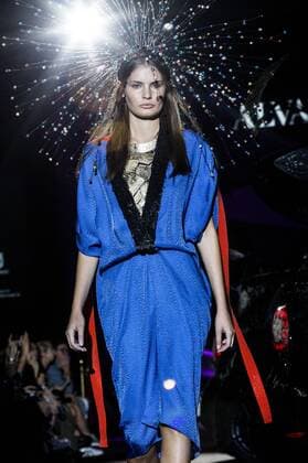Model bei der Alvarno Fashion Show auf der Mercedes-Benz Fashion Week Madrid Spring Summer 2017. Madrid, 19.09.2016 Alvarno Model  Foto:xDyDxFotografosx xFuturexImage