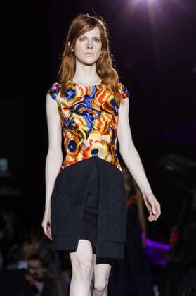 Model bei der Alvarno Fashion Show auf der Mercedes-Benz Fashion Week Madrid Spring Summer 2017. Madrid, 19.09.2016 Alvarno Model  Foto:xDyDxFotografosx xFuturexImage