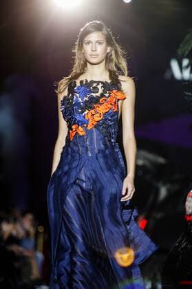 Model bei der Alvarno Fashion Show auf der Mercedes-Benz Fashion Week Madrid Spring Summer 2017. Madrid, 19.09.2016 Alvarno Model  Foto:xDyDxFotografosx xFuturexImage