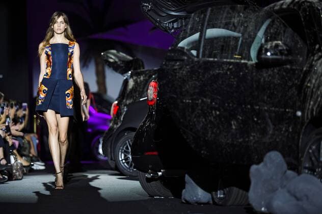 Model bei der Alvarno Fashion Show auf der Mercedes-Benz Fashion Week Madrid Spring Summer 2017. Madrid, 19.09.2016 Alvarno Model  Foto:xDyDxFotografosx xFuturexImage
