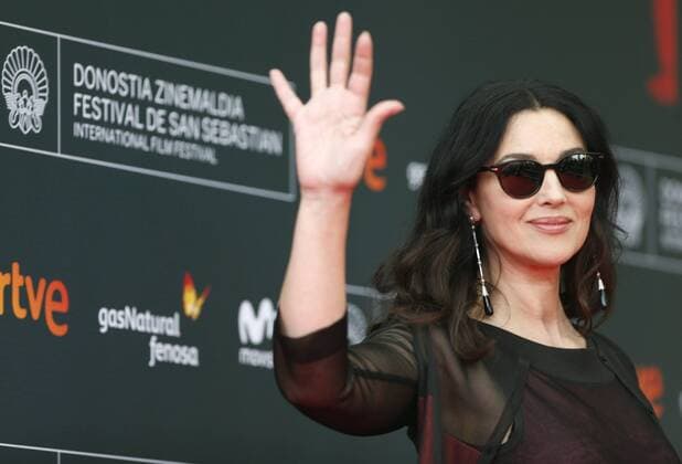 Italian actress and cast member Monica Bellucci poses during the presentation of the film On the Milky Road in the 64th edition of the San Sebastian International Film Festival, in San Sebastian, northern Spain, 19 September 2016. The festival runs from 16 to 24 September 2016. Bellucci presents On the Milky Road in San Sebastian !ACHTUNG: NUR REDAKTIONELLE NUTZUNG!  GRA361 20160919-636099082575679587