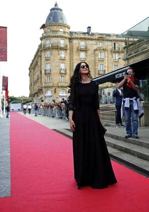 San Sebastian Film Festival - On the Milky Road Filmpremiere Italian actress and cast member Monica Bellucci arrives to the presentation of the film On the Milky Road in the 64th edition of the San Sebastian International Film Festival, in San Sebastian, northern Spain, 19 September 2016. The festival runs from 16 to 24 September 2016. Bellucci presents On the Milky Road in San Sebastian !ACHTUNG: NUR REDAKTIONELLE NUTZUNG!  GRA361 20160919-636099086866716573