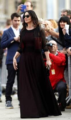 San Sebastian Film Festival - On the Milky Road Filmpremiere Italian actress and cast member Monica Bellucci arrives to the presentation of the film On the Milky Road in the 64th edition of the San Sebastian International Film Festival, in San Sebastian, northern Spain, 19 September 2016. The festival runs from 16 to 24 September 2016. Bellucci presents On the Milky Road in San Sebastian !ACHTUNG: NUR REDAKTIONELLE NUTZUNG!  GRA361 20160919-636099087506464371