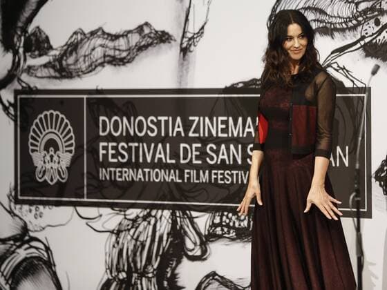 San Sebastian Film Festival - On the Milky Road Filmpremiere Italian actress and cast member Monica Bellucci poses during the presentation of the film On the Milky Road in the 64th edition of the San Sebastian International Film Festival, in San Sebastian, northern Spain, 19 September 2016. The festival runs from 16 to 24 September 2016. Bellucci presents On the Milky Road in San Sebastian !ACHTUNG: NUR REDAKTIONELLE NUTZUNG!  GRA361 20160919-636099088258842725