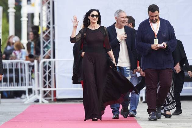 September 19, 2016 - San Sebastian, Euskadi, Spain - Monica Bellucci attend On The Milky Road premiere at Victoria Eugencia Theater during 64th San Sebastian International Film Festival on September 19 2016 in San Sebastian, Spain. San Sebastian Spain  - ZUMAg15_