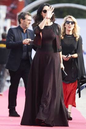 September 19, 2016 - San Sebastian, Euskadi, Spain - Monica Bellucci attend On The Milky Road premiere at Victoria Eugencia Theater during 64th San Sebastian International Film Festival on September 19 2016 in San Sebastian, Spain. San Sebastian Spain  - ZUMAg15_