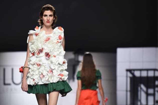 Madrid Fashion Week - Luke Leandro Cano Desfile de Luke Leandro Cano en Mercedes Benz Fashion Week Madrid. 588 Diego Puerta Cordon Press Luke Leandro Cano s fashion show at Mercedes Benz Fashion Week Madrid. Cordon Press  DiegoxPuerta