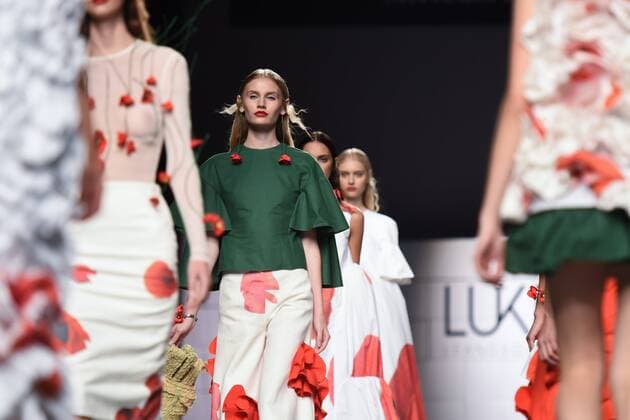 Madrid Fashion Week - Luke Leandro Cano Desfile de Luke Leandro Cano en Mercedes Benz Fashion Week Madrid. 588 Diego Puerta Cordon Press Luke Leandro Cano s fashion show at Mercedes Benz Fashion Week Madrid. Cordon Press  DiegoxPuerta