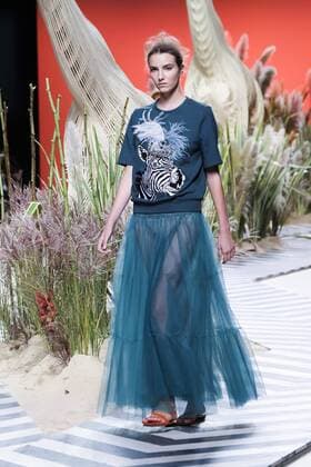September 19, 2016 - Madrid, Madrid, Spain - A models walks Turing Jorge Vazquez Fashion Show at Madrid Fashion Week Spring Summer 2017 18 at Ifema, on September 19, 2016, in Madrid, Spain Madrid Spain  - ZUMAn230