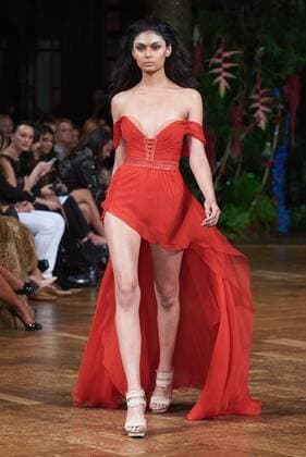 September 18, 2016 - London, England, United Kingdom - A model walks the runway at the Kristian Aadnevik show during London Fashion Week Spring Summer 2017 on September 18, 2016 in London, England. London United Kingdom  - ZUMAn230