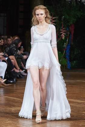 September 18, 2016 - London, England, United Kingdom - A model walks the runway at the Kristian Aadnevik show during London Fashion Week Spring Summer 2017 on September 18, 2016 in London, England. London United Kingdom  - ZUMAn230