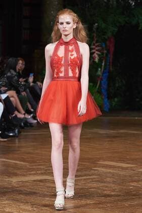 September 18, 2016 - London, England, United Kingdom - A model walks the runway at the Kristian Aadnevik show during London Fashion Week Spring Summer 2017 on September 18, 2016 in London, England. London United Kingdom  - ZUMAn230