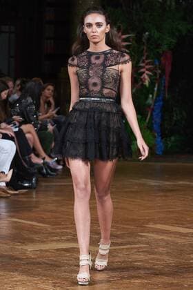 September 18, 2016 - London, England, United Kingdom - A model walks the runway at the Kristian Aadnevik show during London Fashion Week Spring Summer 2017 on September 18, 2016 in London, England. London United Kingdom  - ZUMAn230