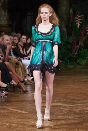 September 18, 2016 - London, England, United Kingdom - A model walks the runway at the Kristian Aadnevik show during London Fashion Week Spring Summer 2017 on September 18, 2016 in London, England. London United Kingdom  - ZUMAn230