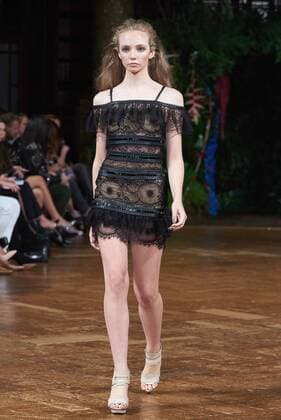 September 18, 2016 - London, England, United Kingdom - A model walks the runway at the Kristian Aadnevik show during London Fashion Week Spring Summer 2017 on September 18, 2016 in London, England. London United Kingdom  - ZUMAn230